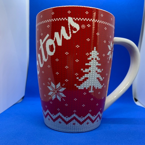 2015 Tim Hortons Christmas Warm Wishes Coffee Mug Limited Edition #15 - Picture 3 of 5